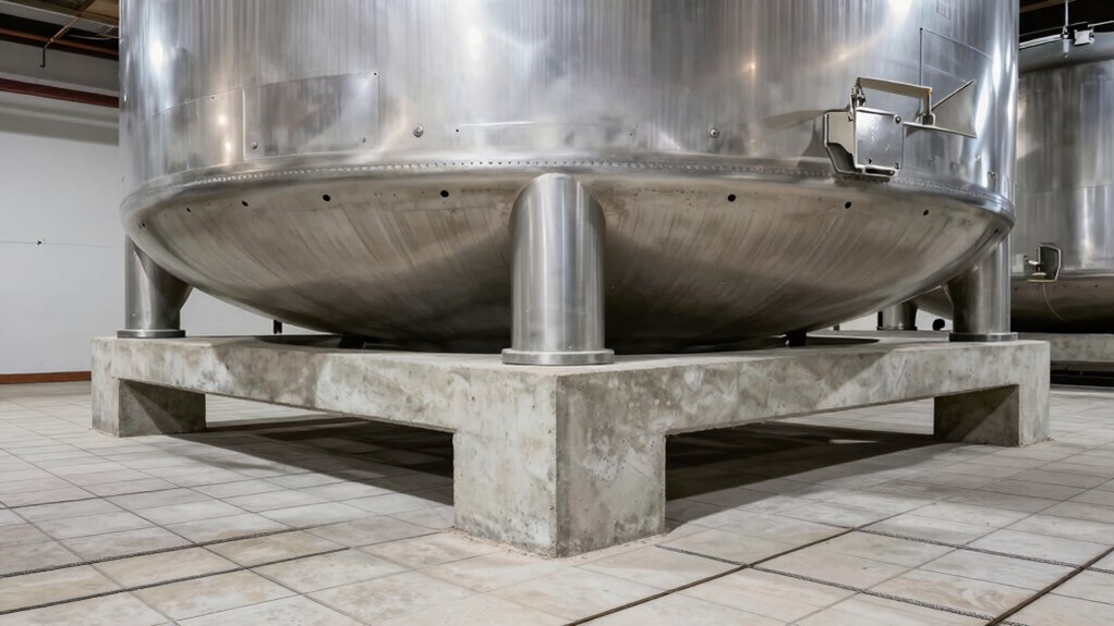 floor reinforcement for heavy tanks