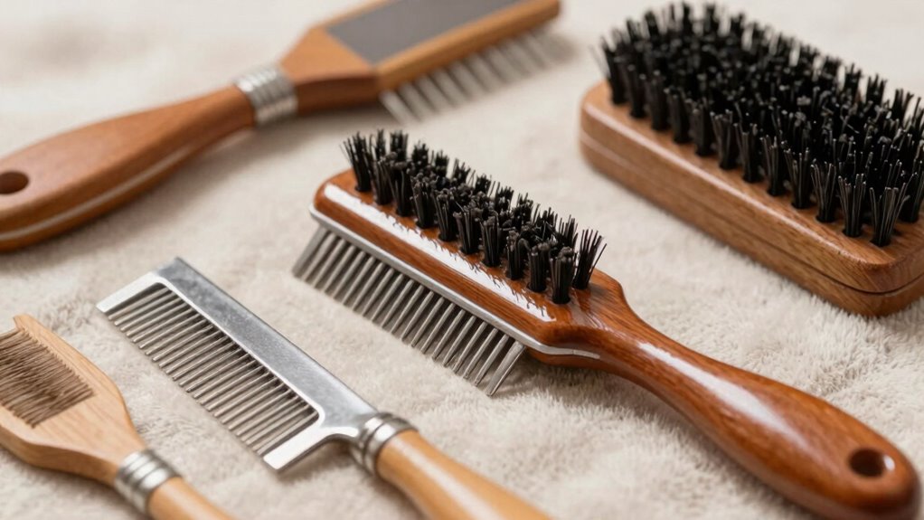 gentle circular grooming techniques