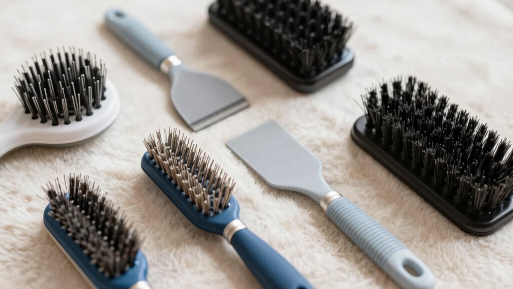 gentle consistent grooming routine