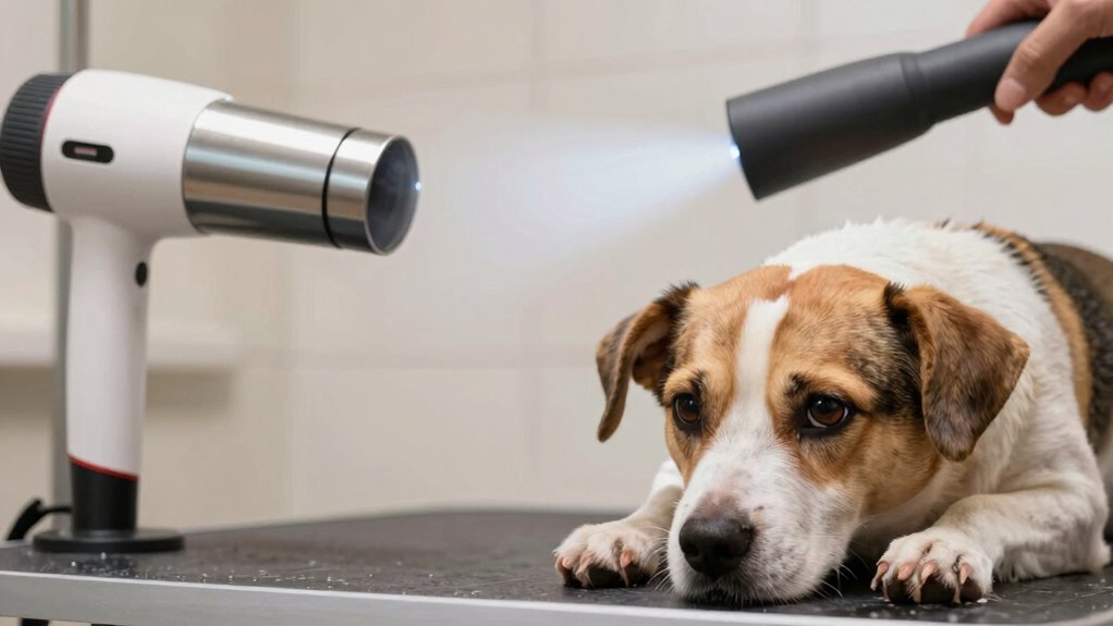 gentle grooming drying options