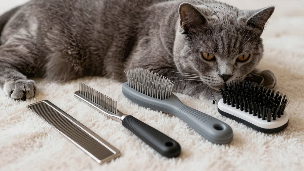 gentle grooming tools selection