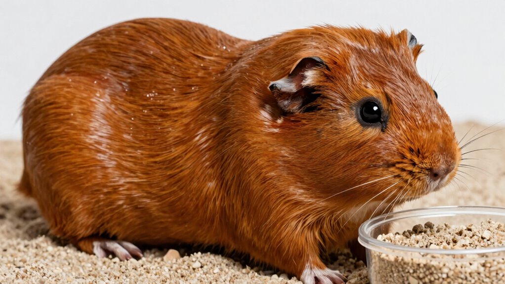 glossy smooth even fur