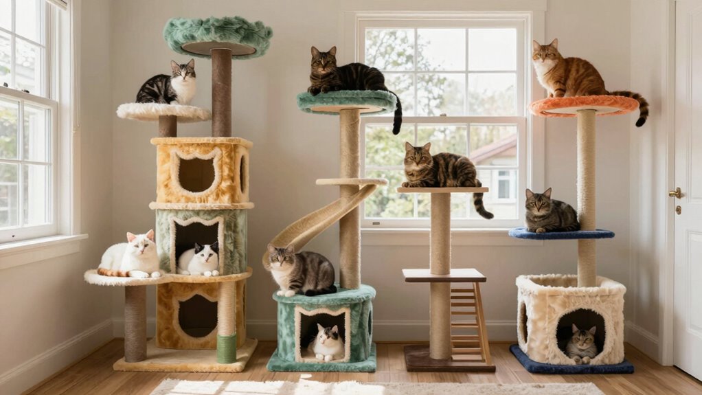 harmonious stress free feline space