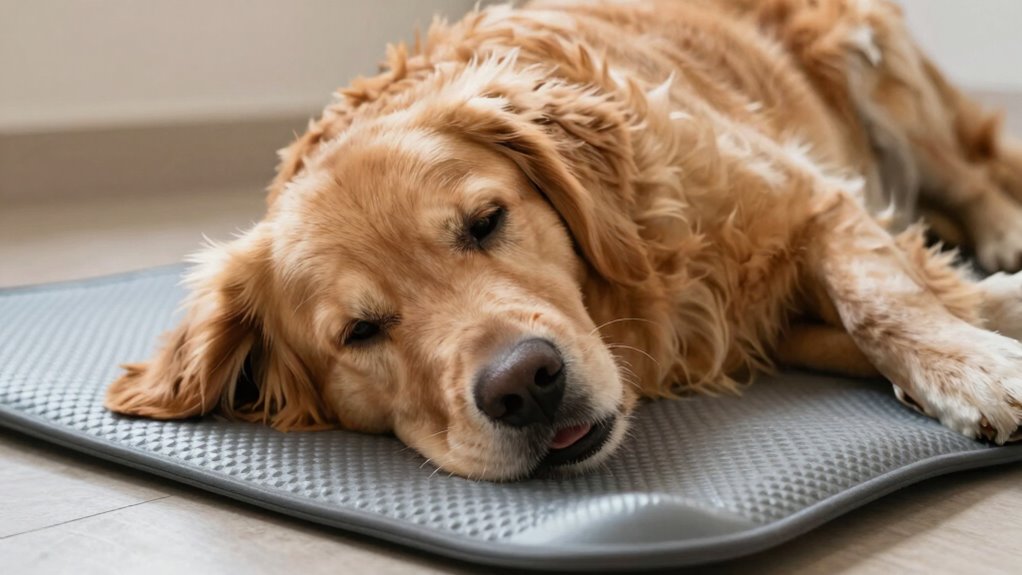 heat transfer through paw pads