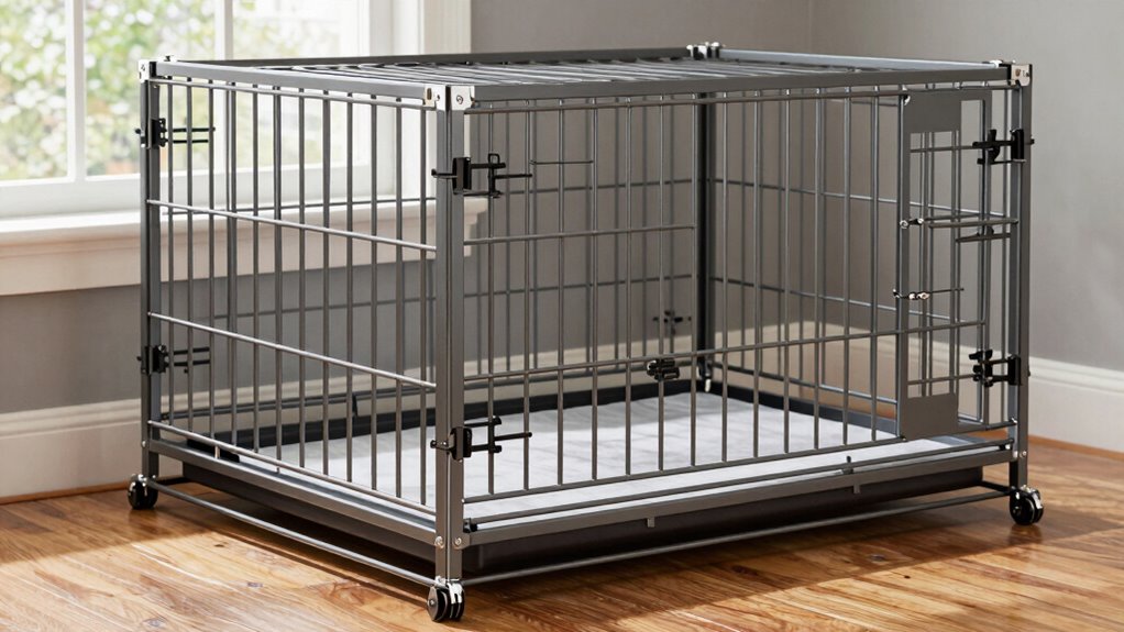 heavy duty crates with wheels