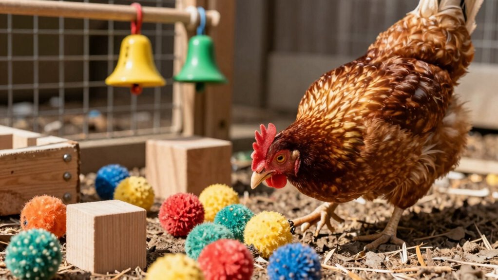 hens peck for natural reasons