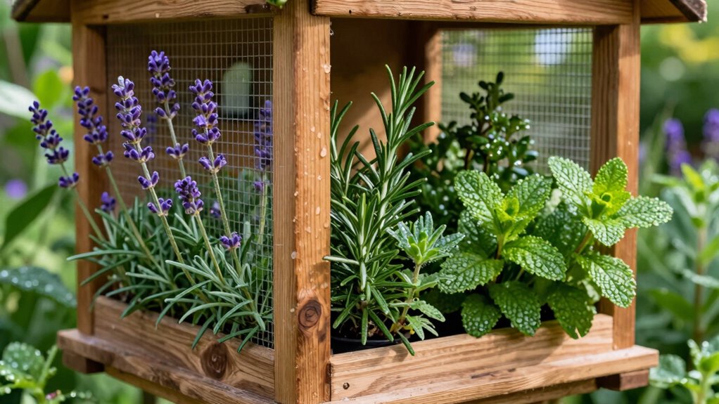 herbal scents deter predators