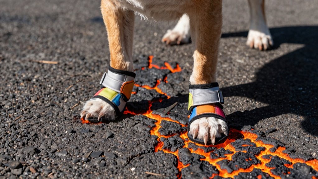 hot pavement burns dogs