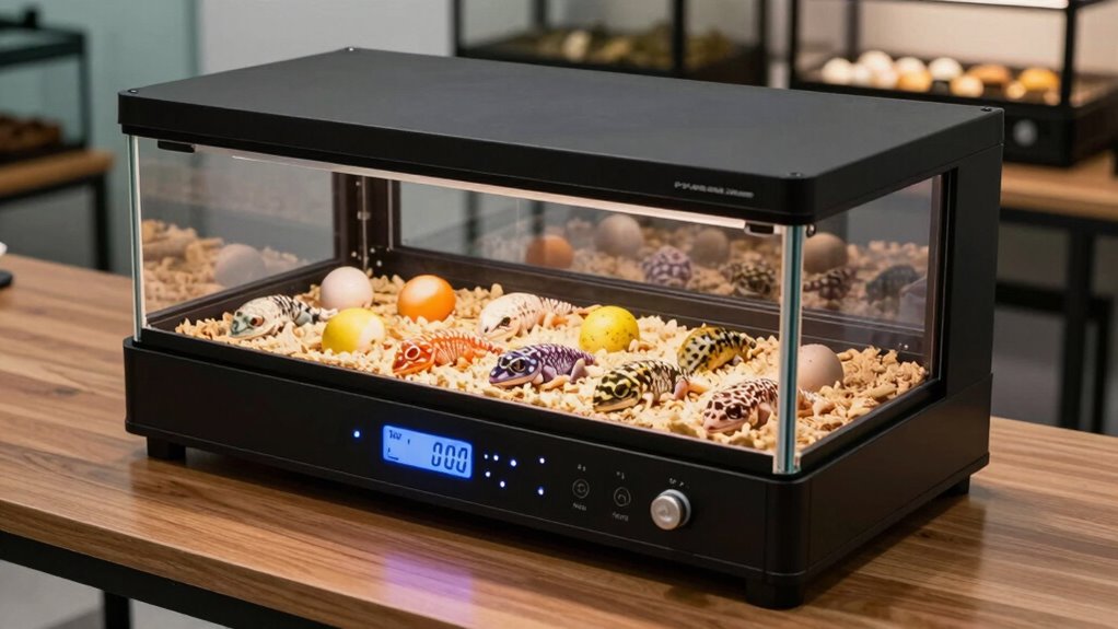 incubator features for reptile eggs