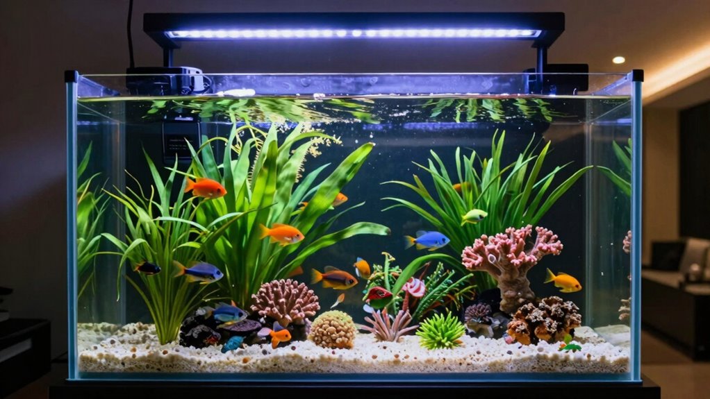 keep aquarium cool summer