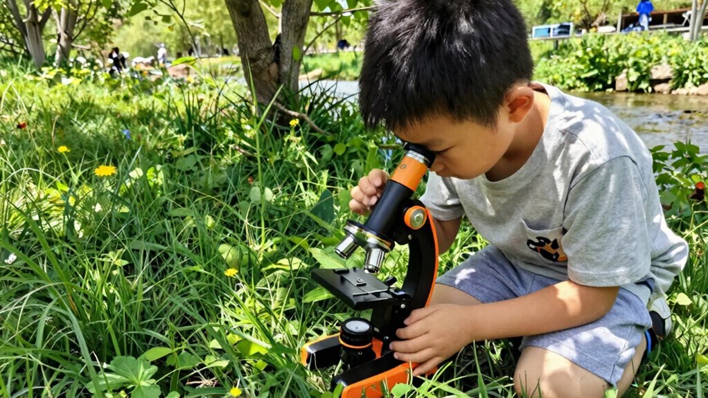 kids outdoor microscope options