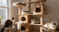 large multi cat cat trees