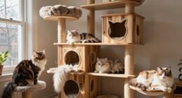 large multi cat cat trees