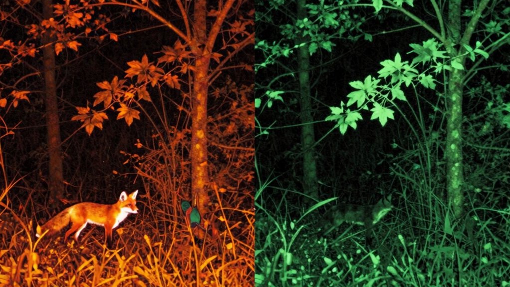 limited thermal signature detection