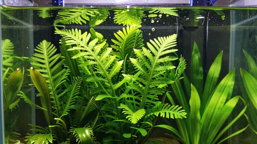 live plants improve water quality