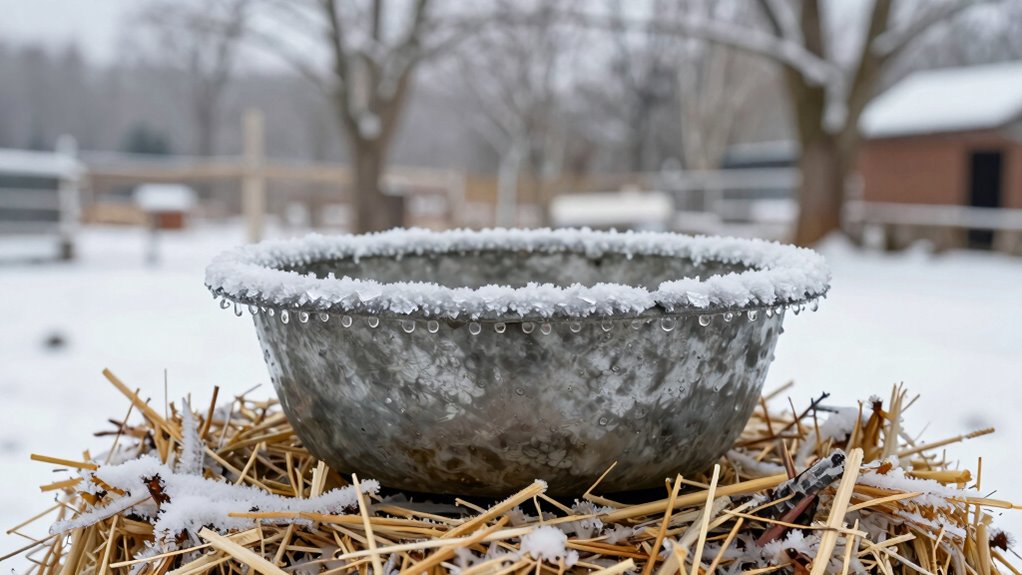 maintain clean unfrozen water