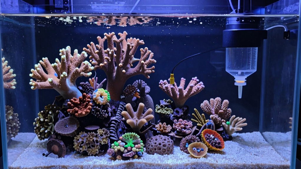 maintain stable reef salinity