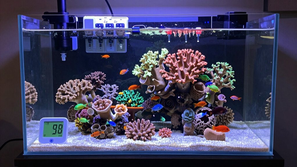 maintain stable reef water