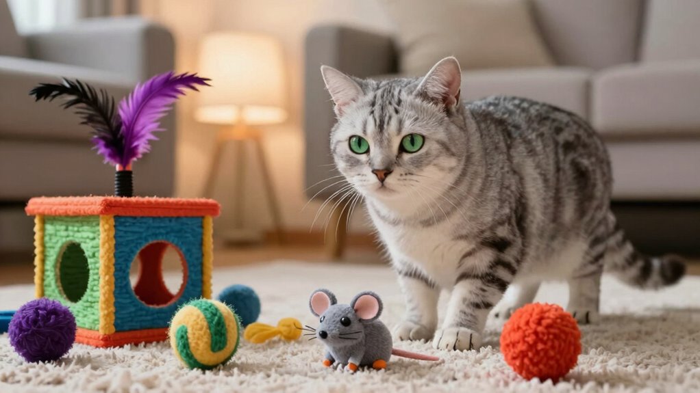 matching toys to cat preferences