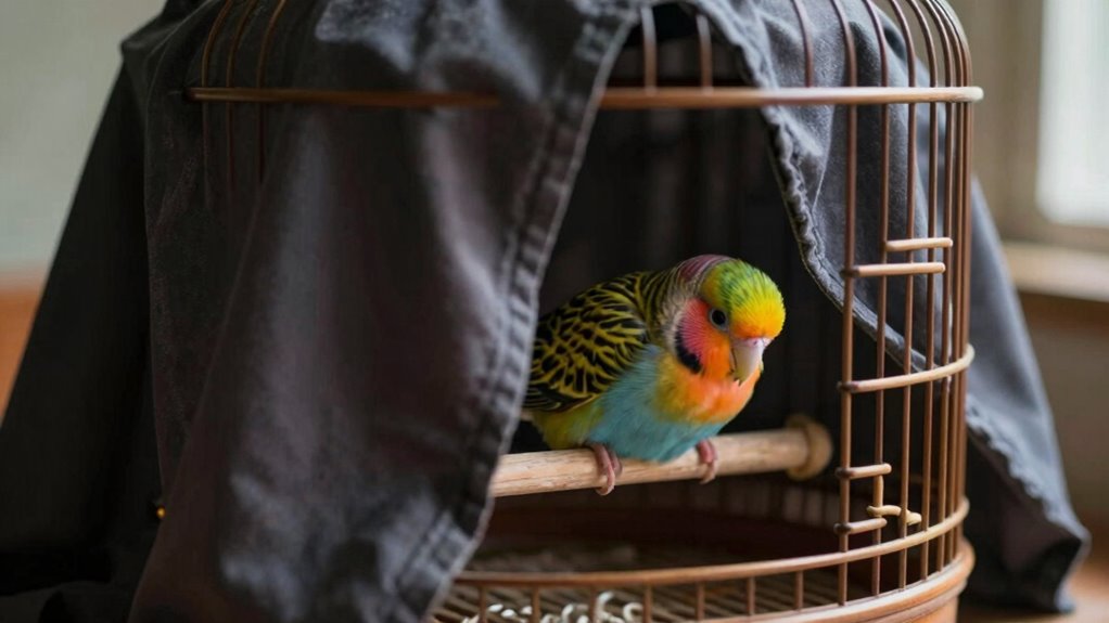 monitor bird sleep comfort