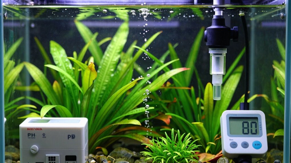 monitor co2 and fish health