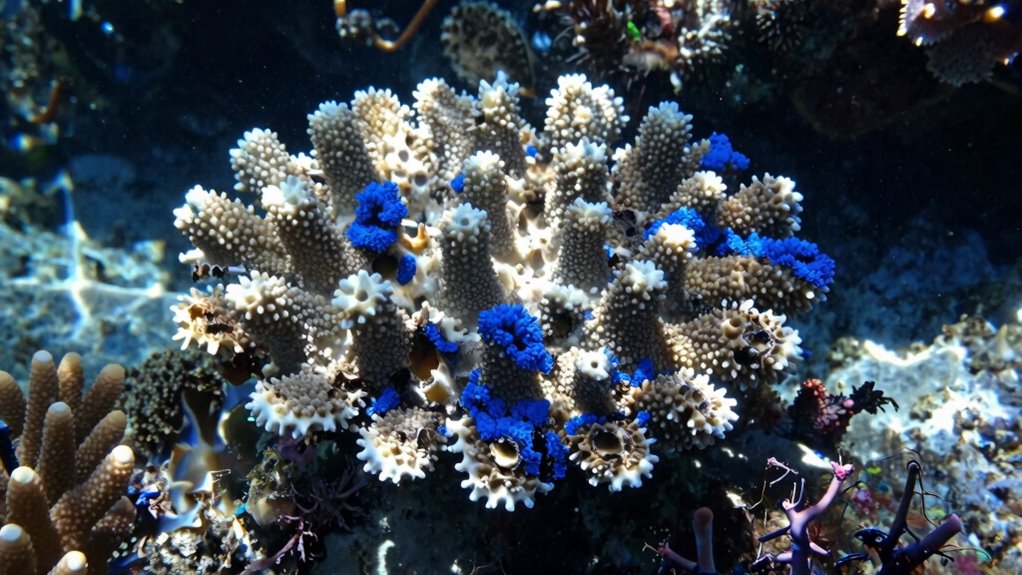 monitor coral color changes