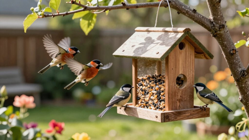 native plants and water