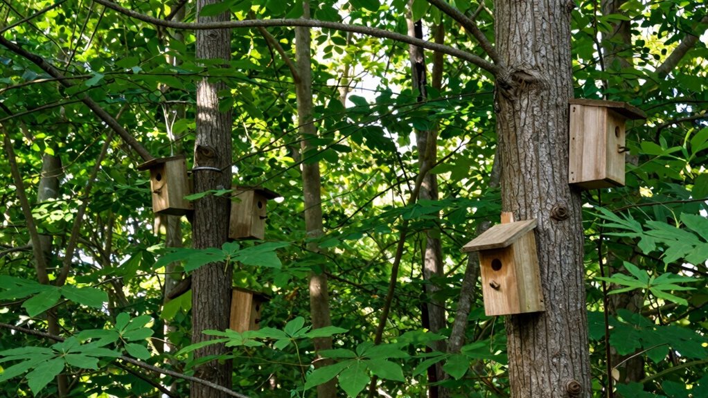 native vegetation offers shelter