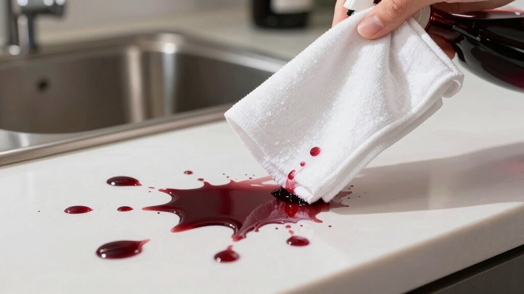 neglecting prompt stain prevention