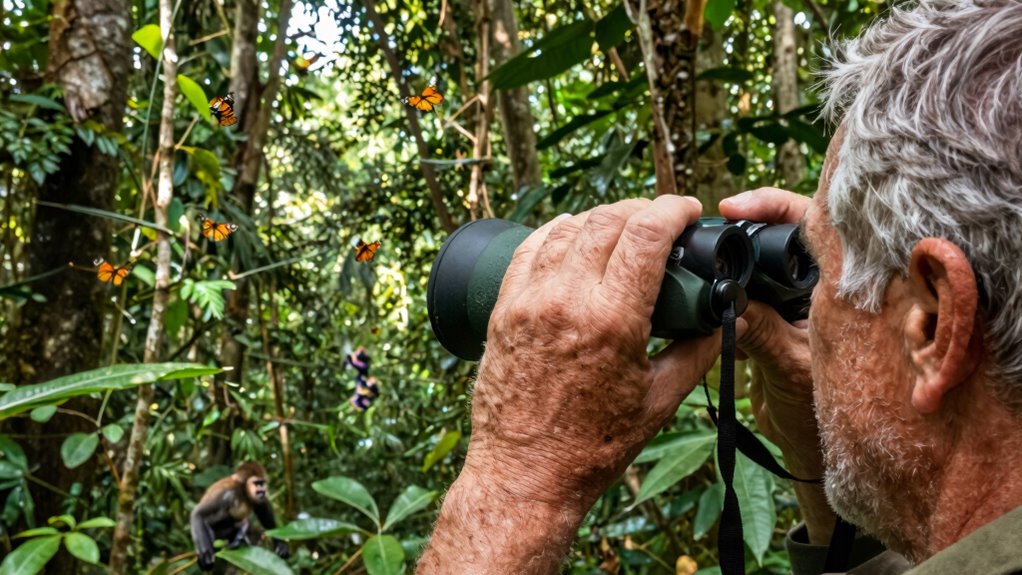 observe camera angles and sounds