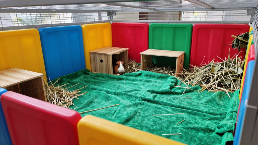 optimal guinea pig cage size