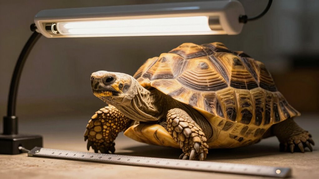 optimal uvb bulb distance