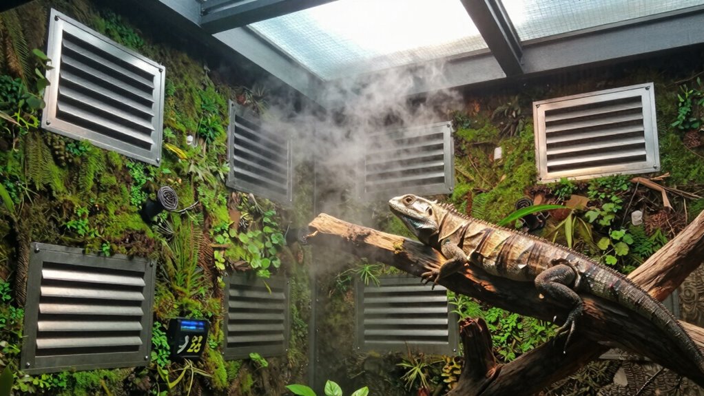 optimize habitat airflow and humidity