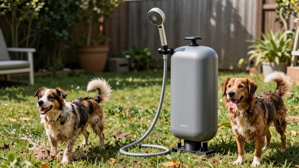 outdoor pet rinse essentials