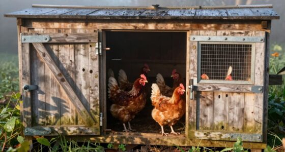 overnight bird entry lock