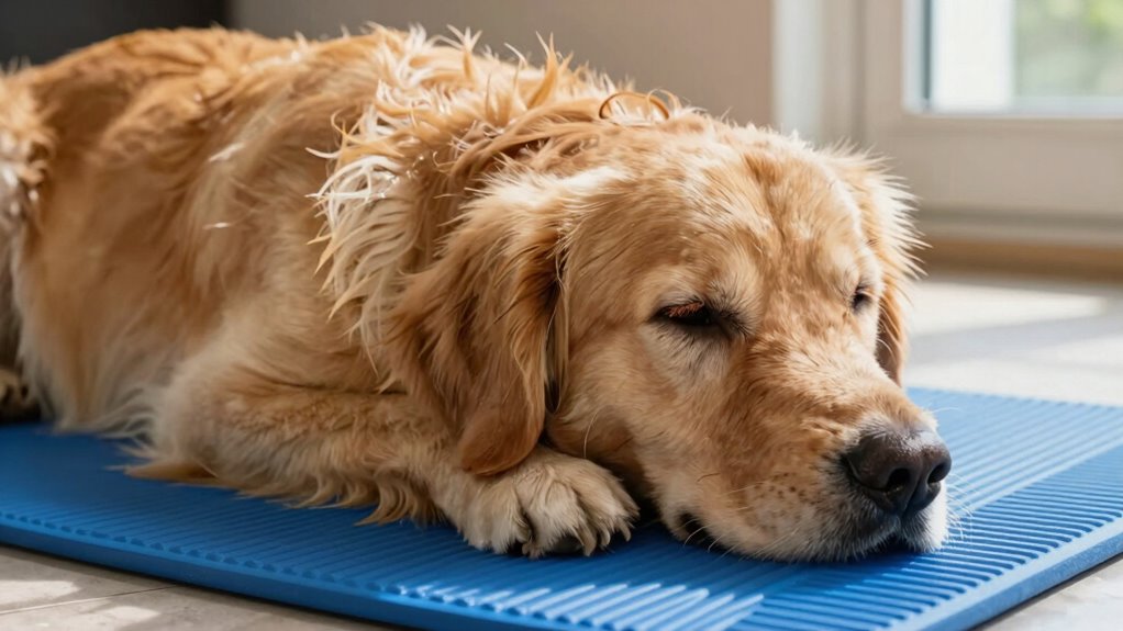 panting and blood circulation