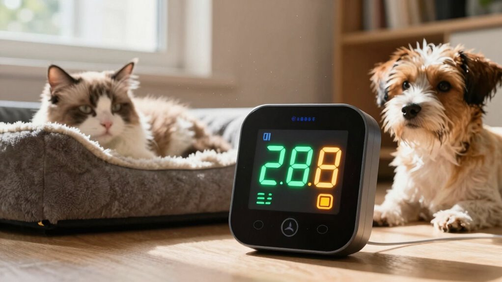 pet allergens and pollutants