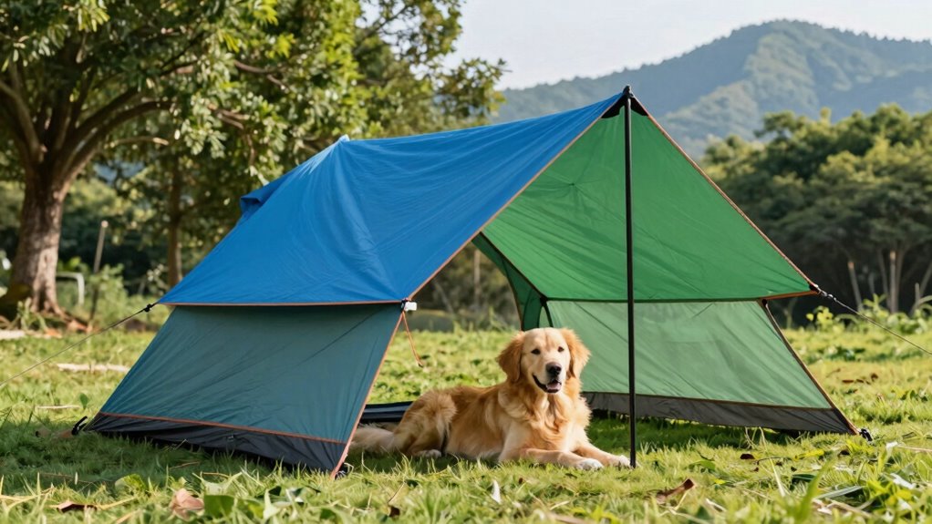 pet camping awning essentials