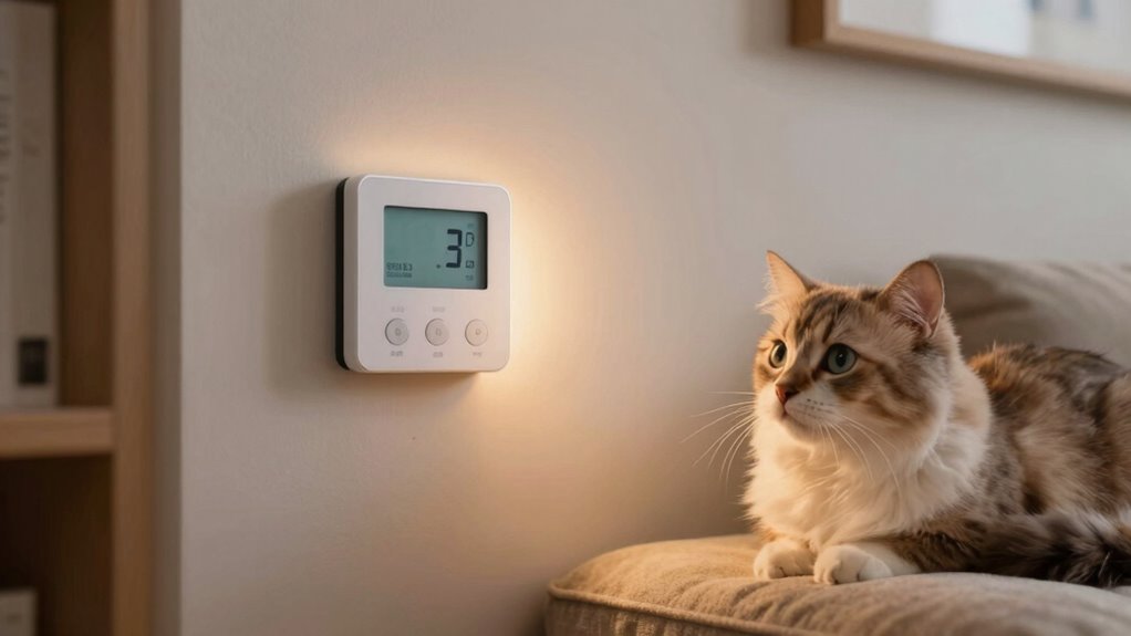 pet comfort monitoring sensors