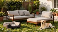 pet friendly outdoor lounge sets