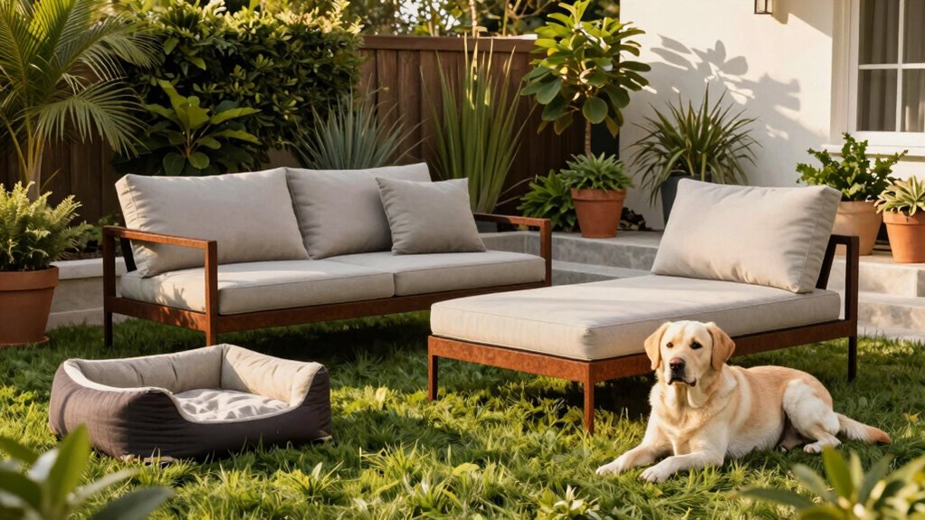 pet friendly outdoor lounge sets
