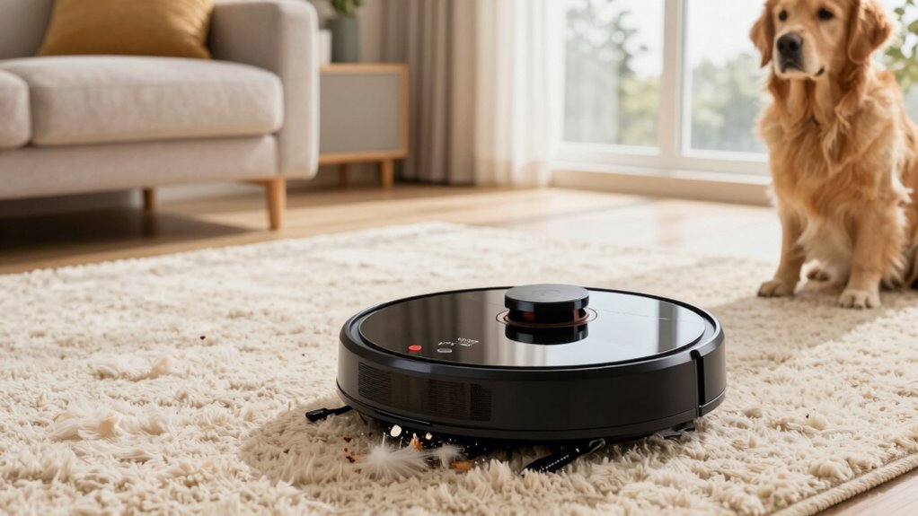 pet hair cleaning efficiency