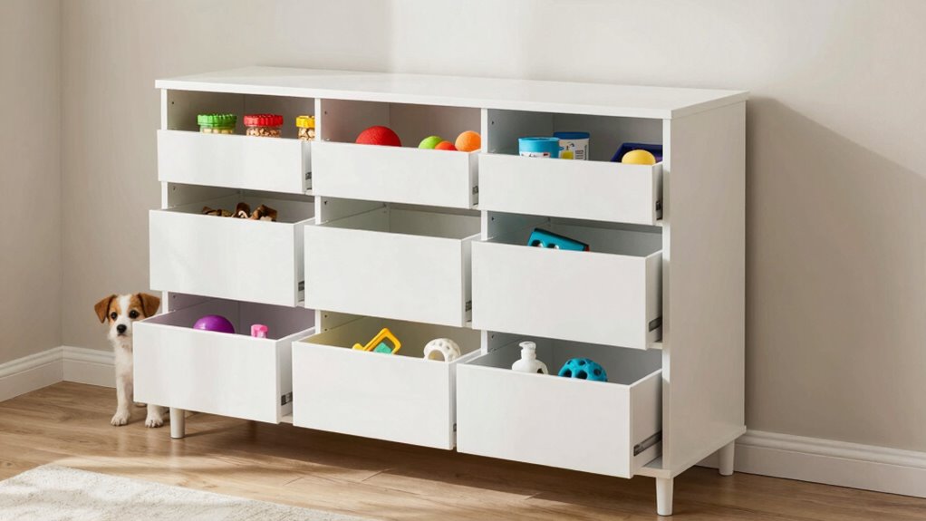 pet supply storage considerations