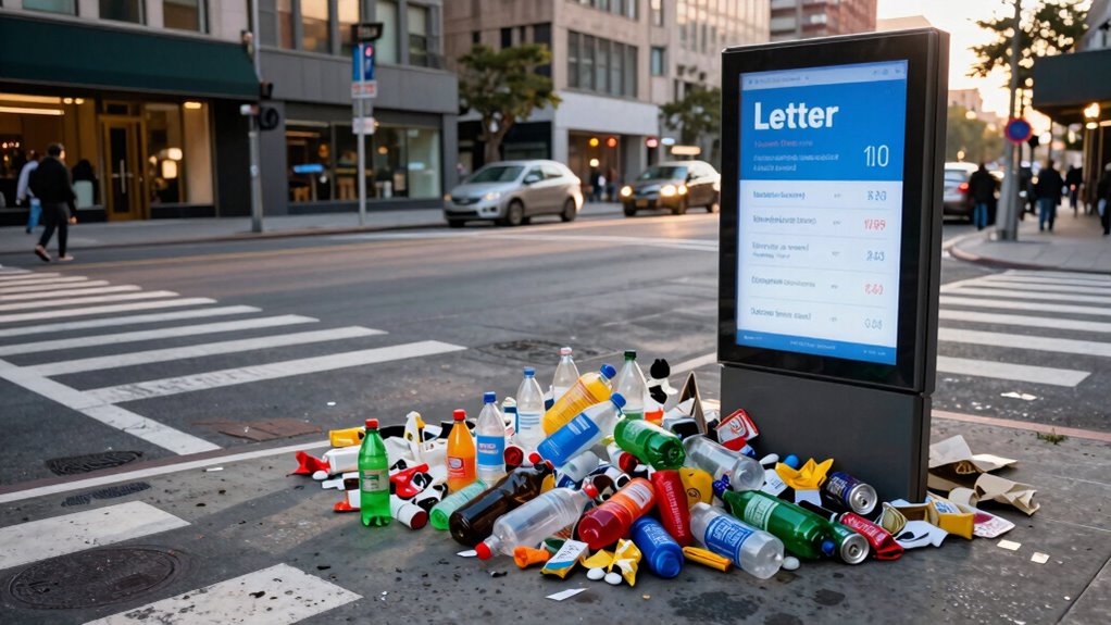 policy effects on litter data