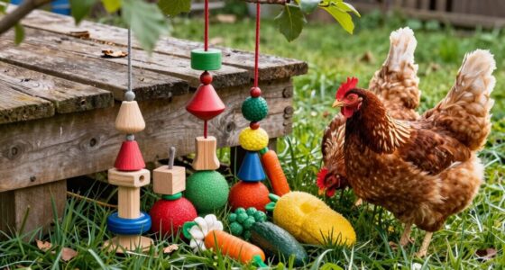 preventing boredom pecking behavior