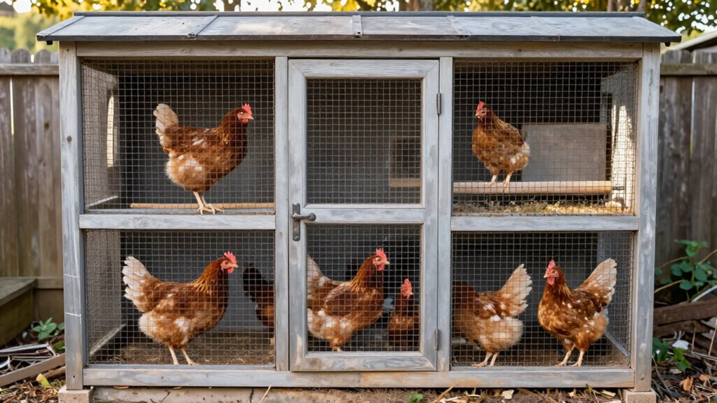 prioritize space and ventilation