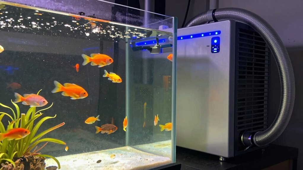 proper aquarium chiller installation