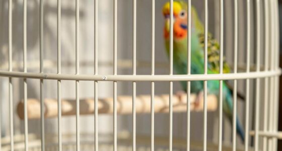 proper cage bar spacing