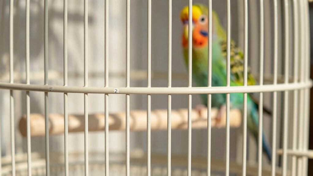 proper cage bar spacing