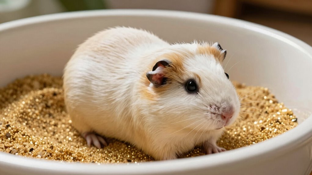 proper gerbil sand bath setup